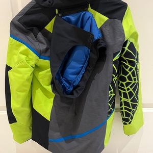 Spyder boys size 16 leader ski jacket